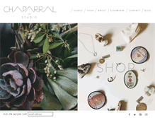 Tablet Screenshot of chaparral-studio.com